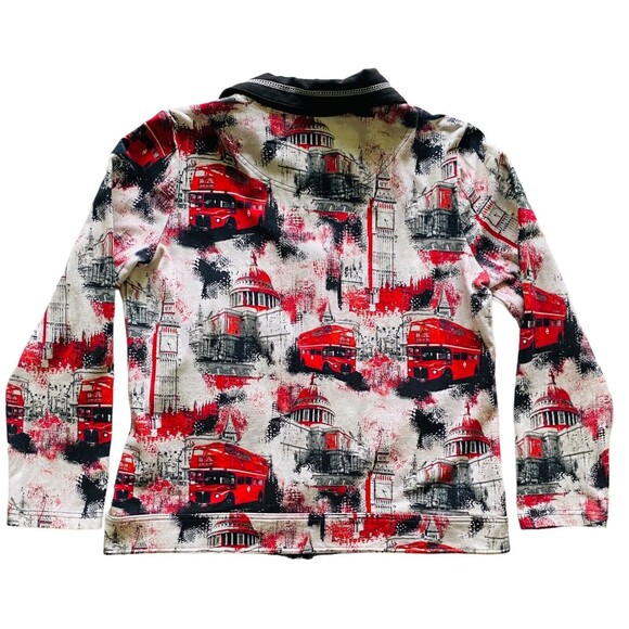 ONQUE CASUAL Womens’s Zip Sweater Jacket Size Medium - Picture 4 of 10